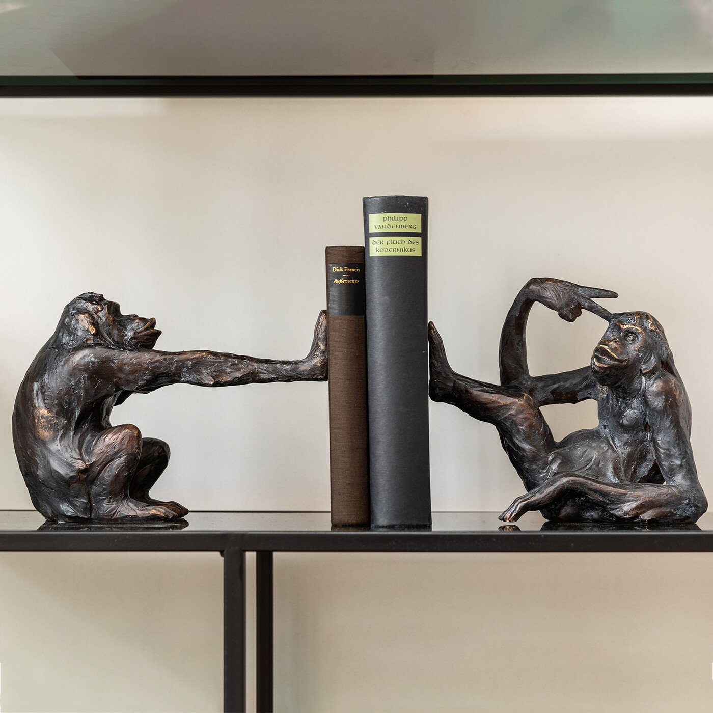 Держатель для книг Monkey «Обезьяна» (2 шт) от KARE Design