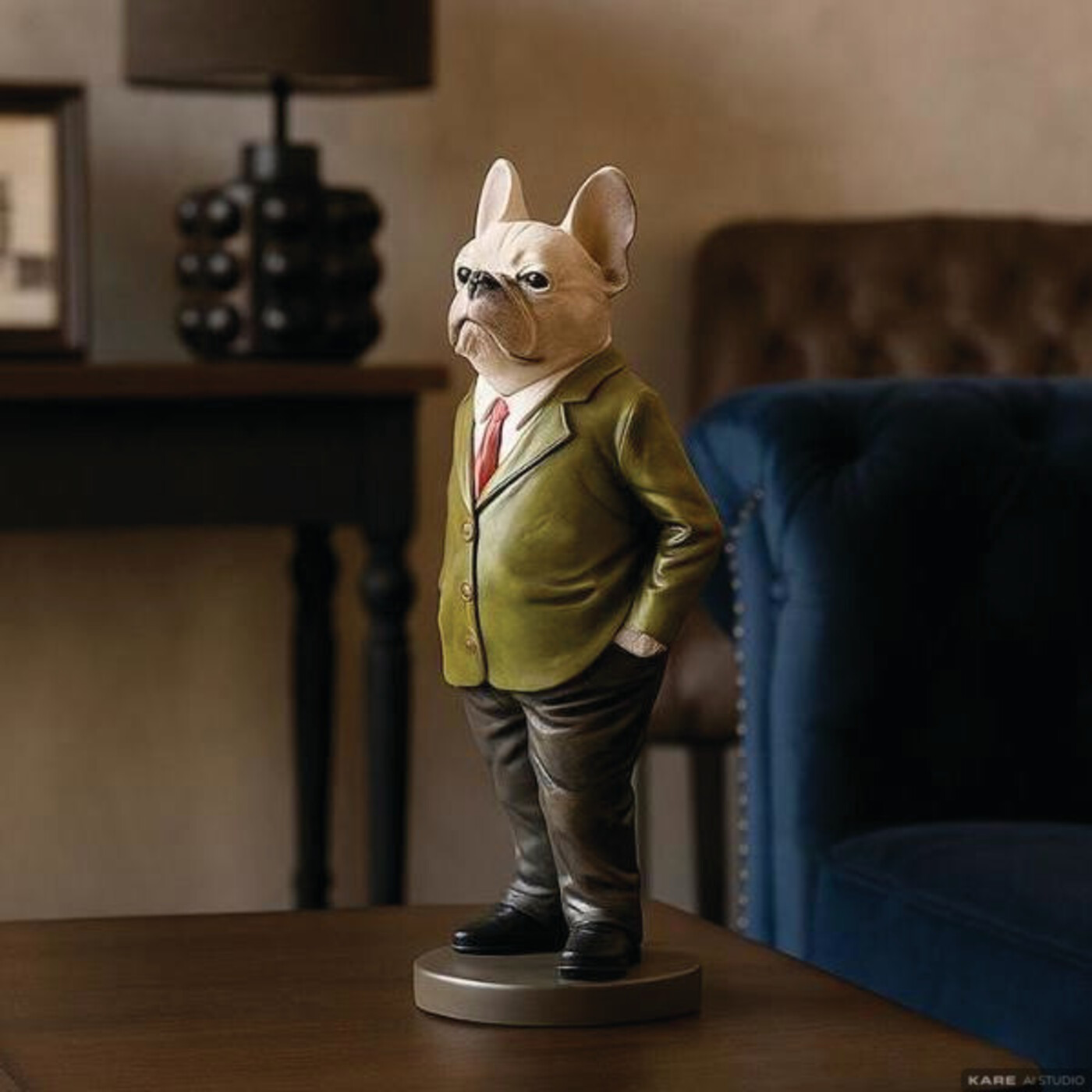 Фигура декоративная Gentleman Dog «Пёс-джентльмен» 35 см от KARE Design