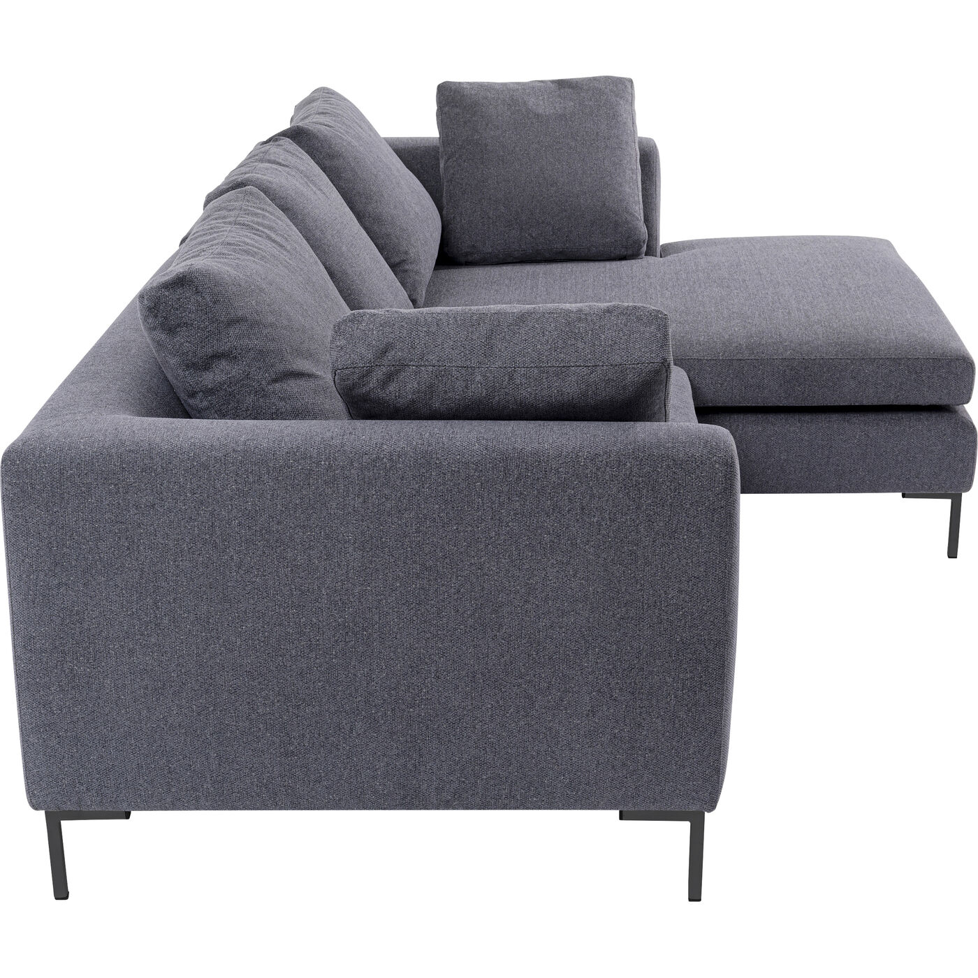 Диван угловой правостороннийGianni Grey Right от KARE Design