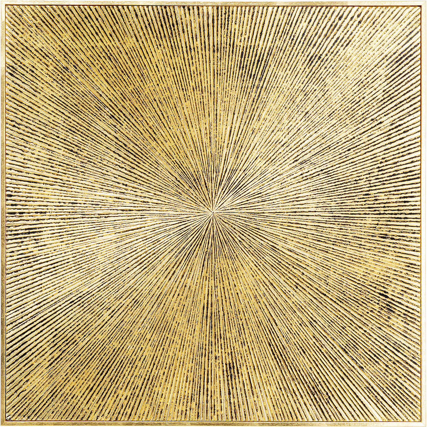 Панно настенное Illumino «Золотое сияние» 80x80 см от KARE Design