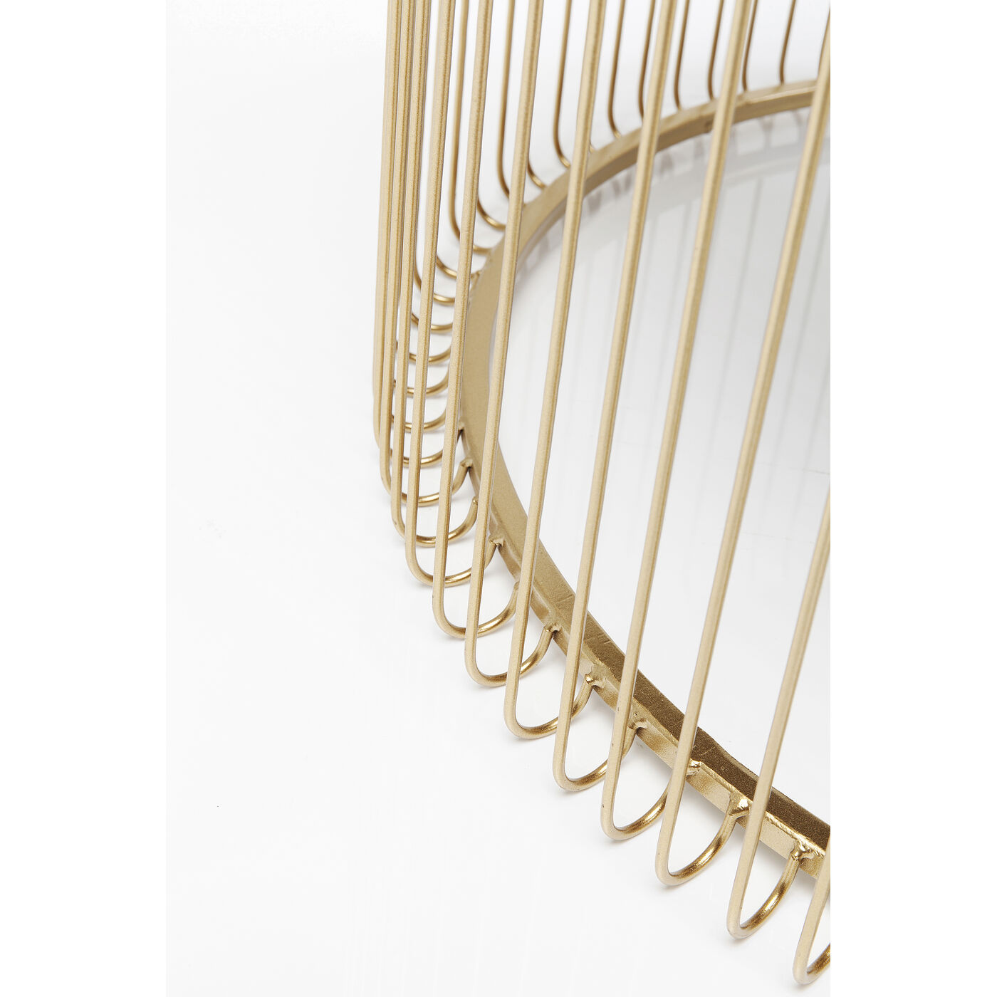 Стол кофейный Wire Brass (2 шт) от KARE Design