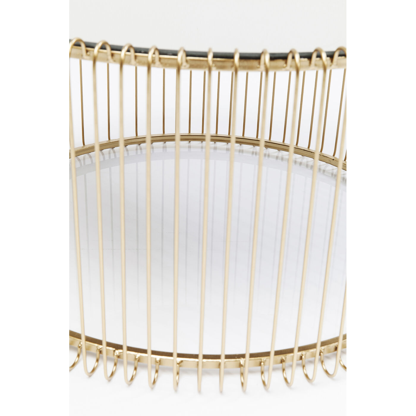 Стол кофейный Wire Brass (2 шт) от KARE Design