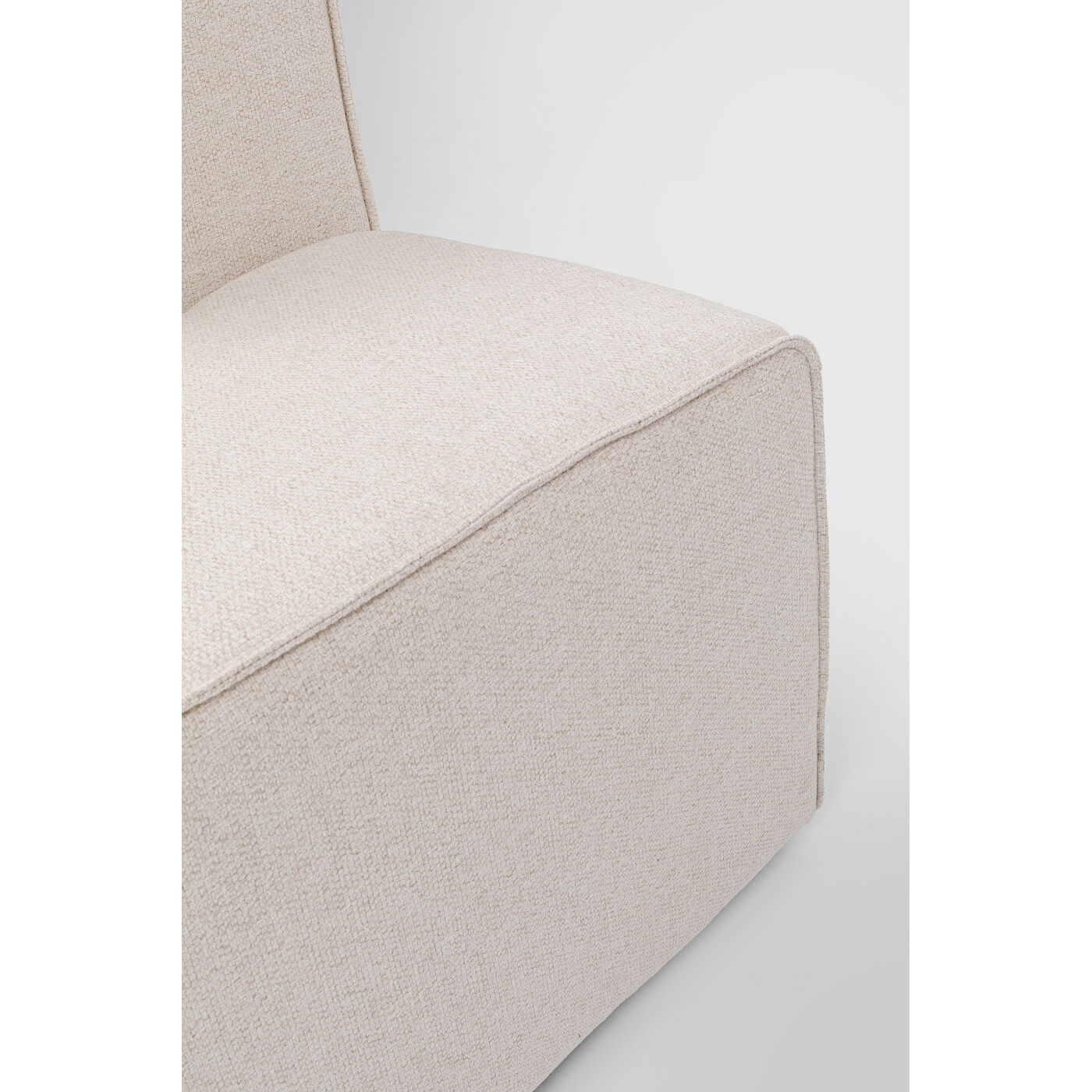 Оттоманка левосторонняя Infinity Ottomane Elements Cream Left от KARE Design