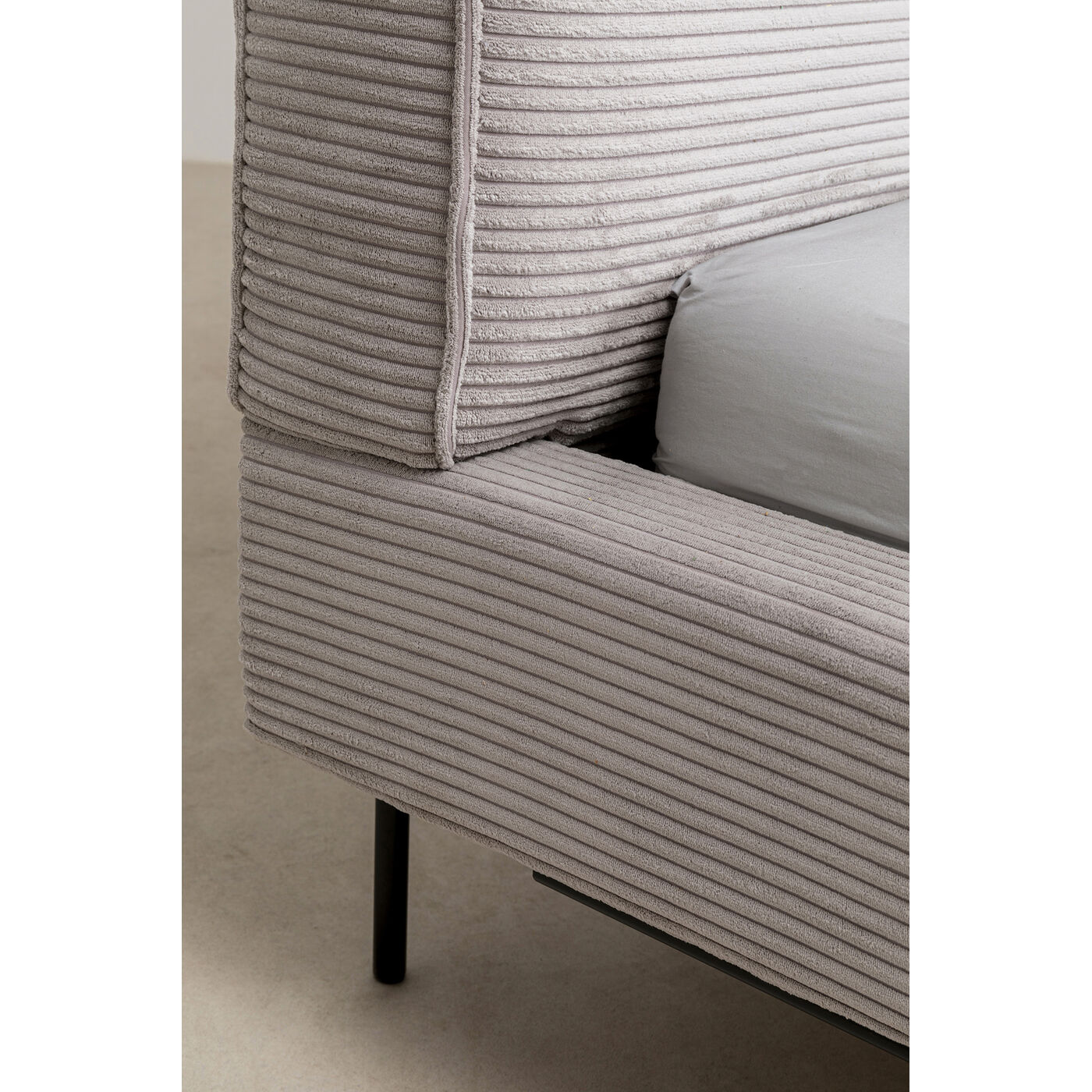 Каркас кровати East Side Cord Grey 160x200 см от KARE Design