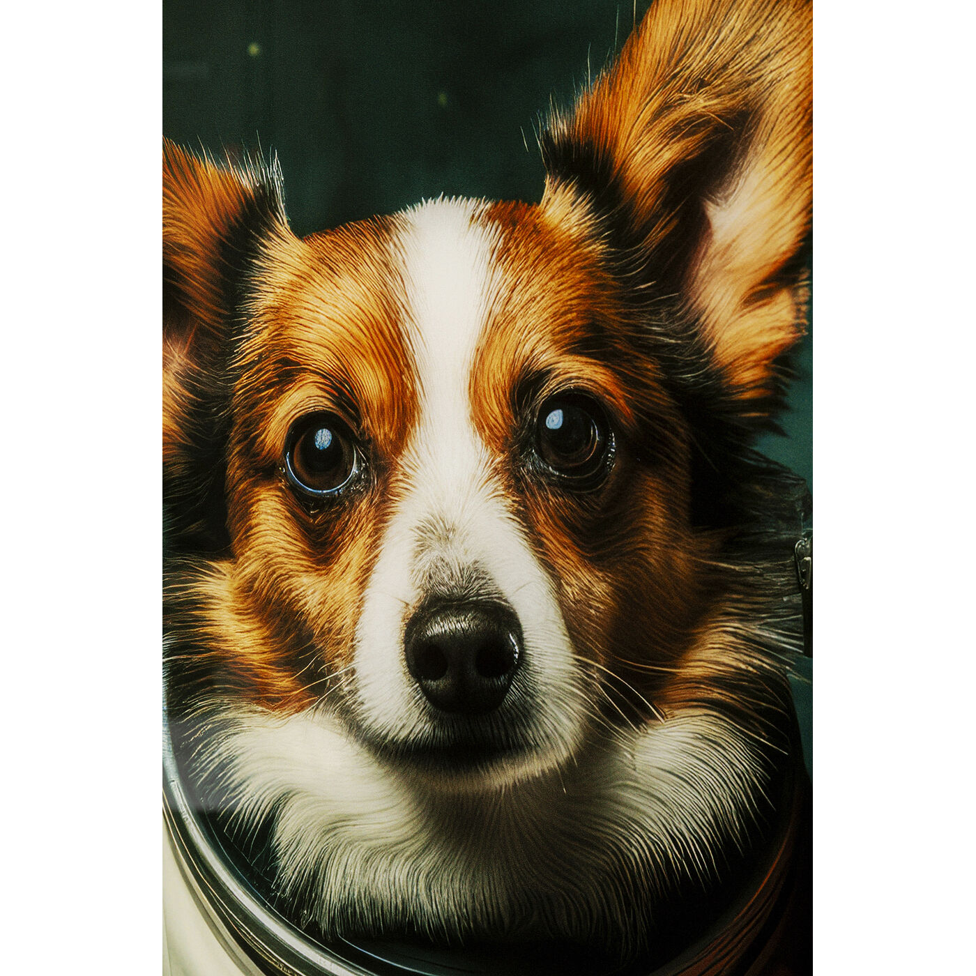 Картина стеклянная Astronauts Dogs «Собаки-космонавты» 80x60 см от KARE Design