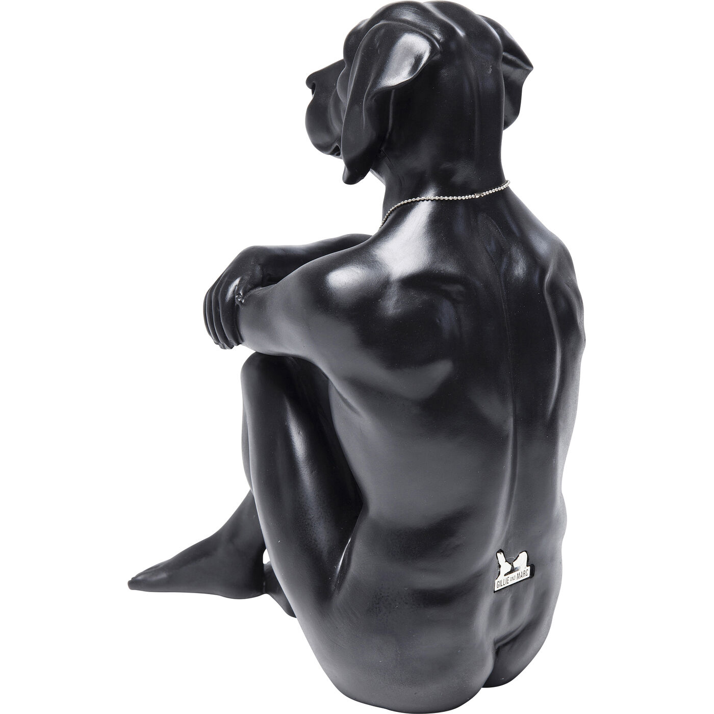Фигура декоративная Gangster Dog «Пёс-гангстер», Чёрный от KARE Design