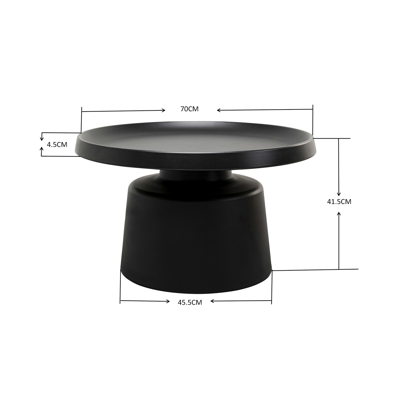 Стол кофейный Lima Ø70cm от KARE Design
