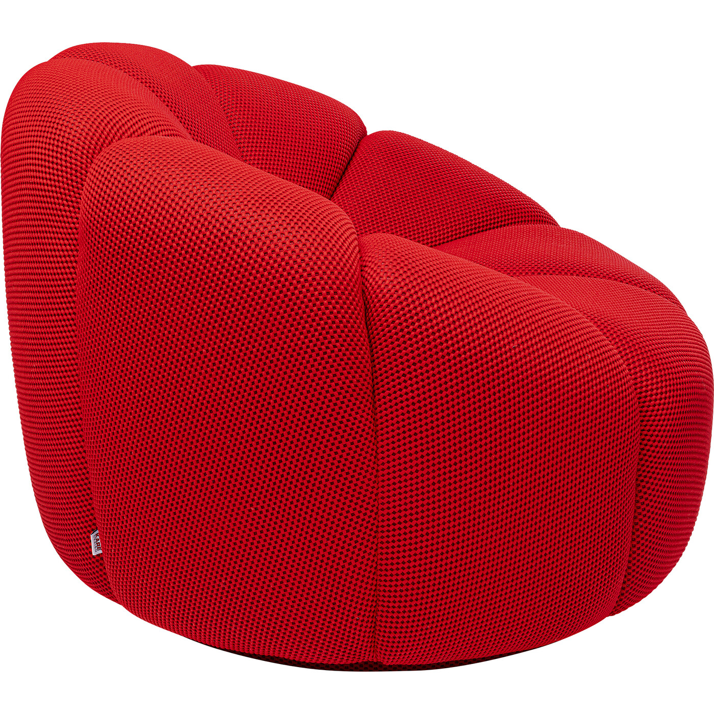 Вращающееся кресло Peppo Lounge Red от KARE Design