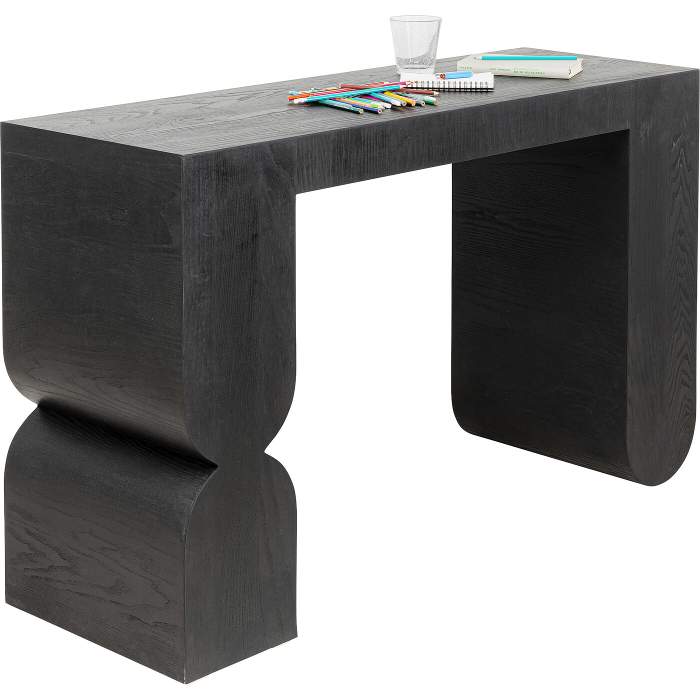 Консоль Curve Black 120x76 см от KARE Design
