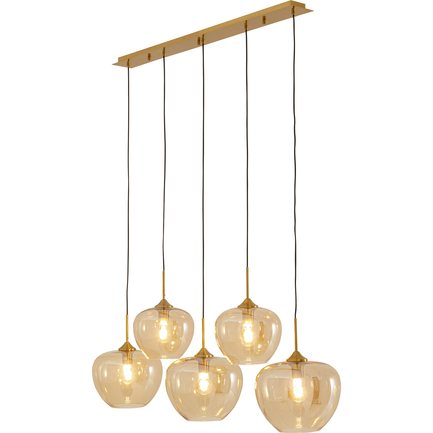 Светильник подвесной Sphere Amber Five 160cm от KARE Design