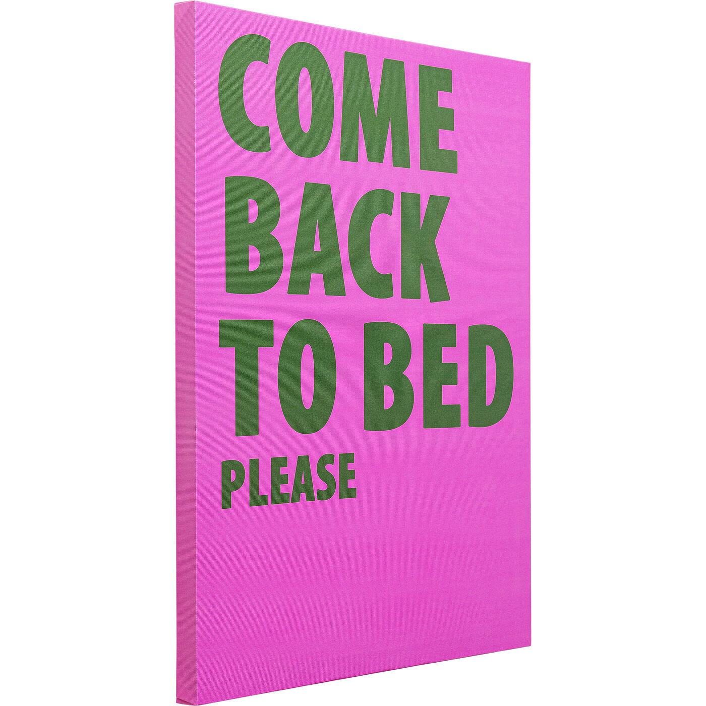 Картина в раме Come Back To Bed «Возвращайся в кровать» 40x50 см
