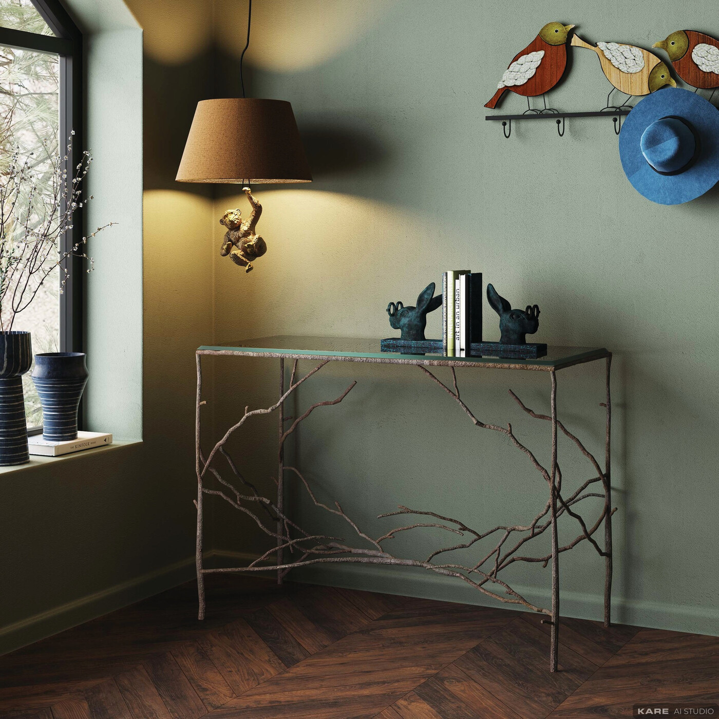 Консоль Tree Branch 105x79 см от KARE Design