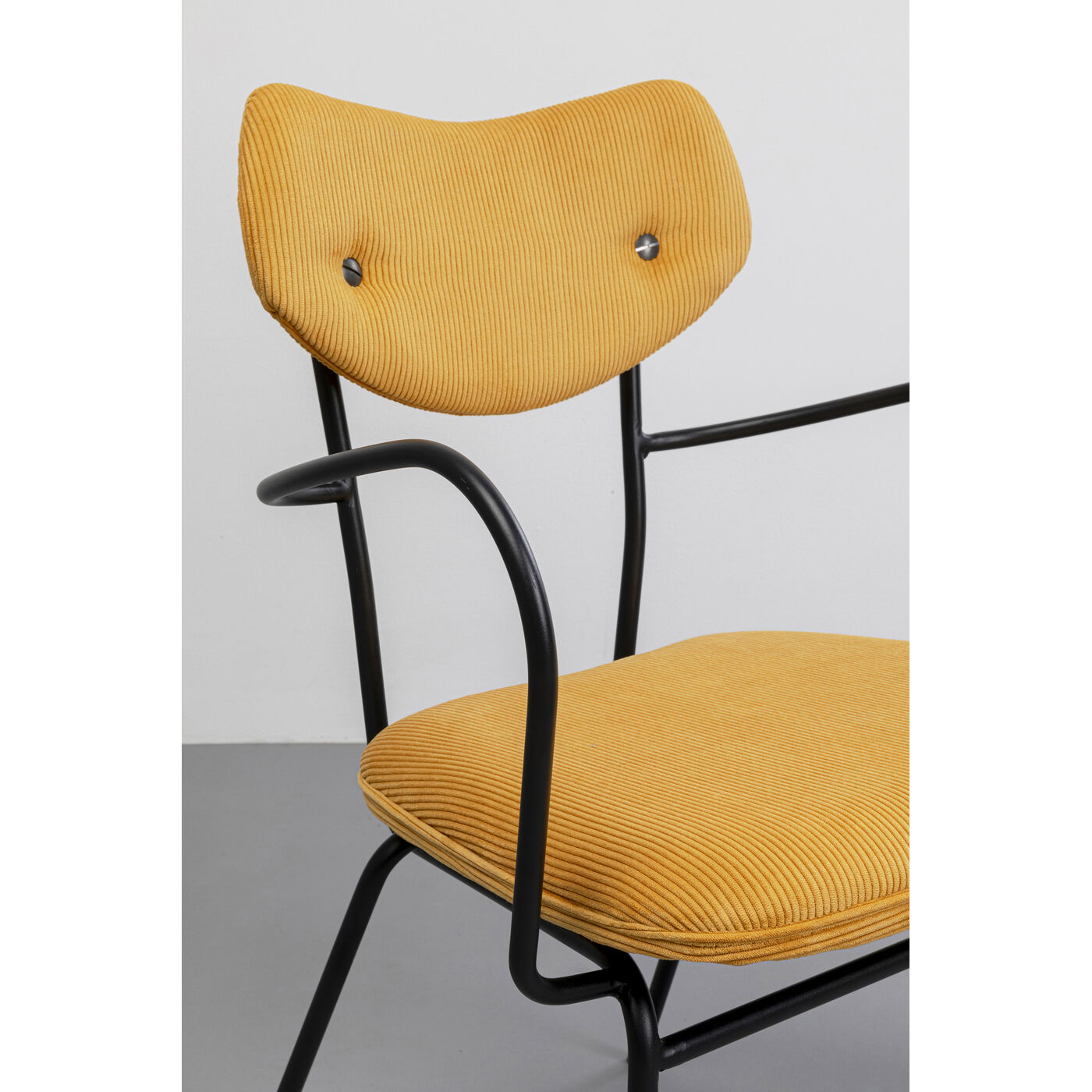 Стул с подлокотниками Viola Yellow от KARE Design