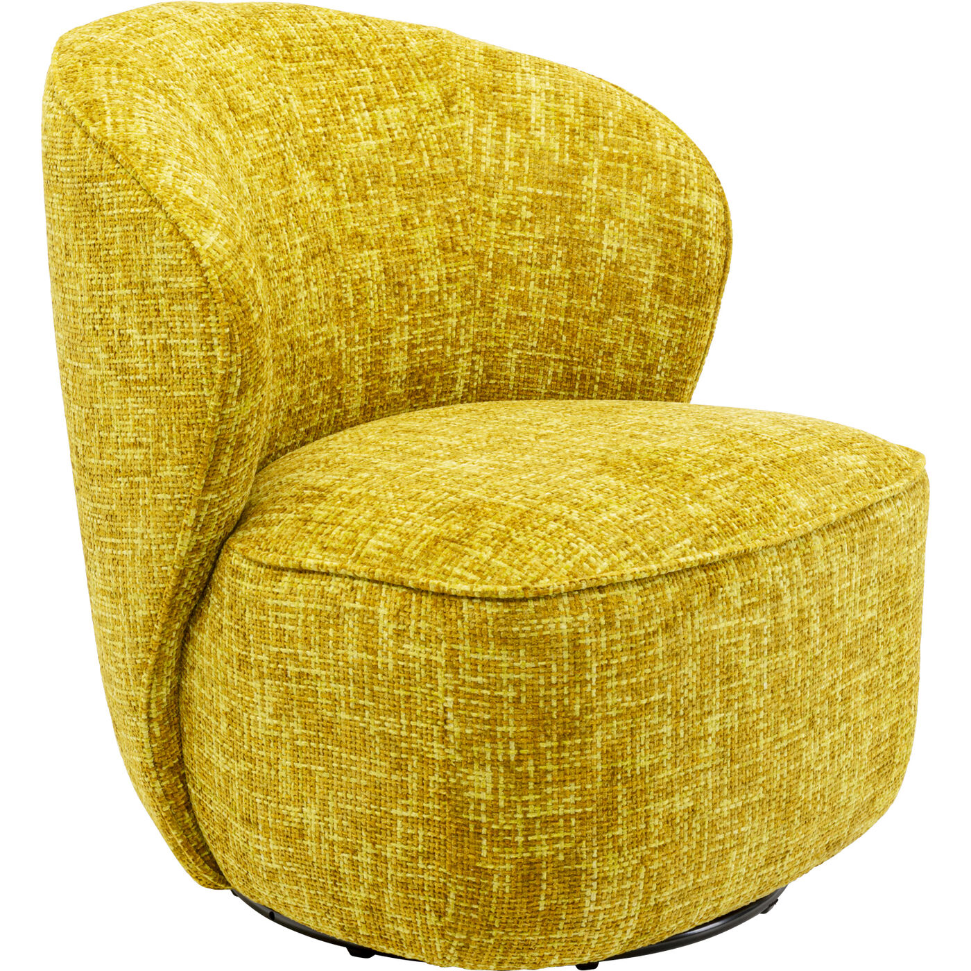 Кресло вращающееся Ellie Yellow от KARE Design