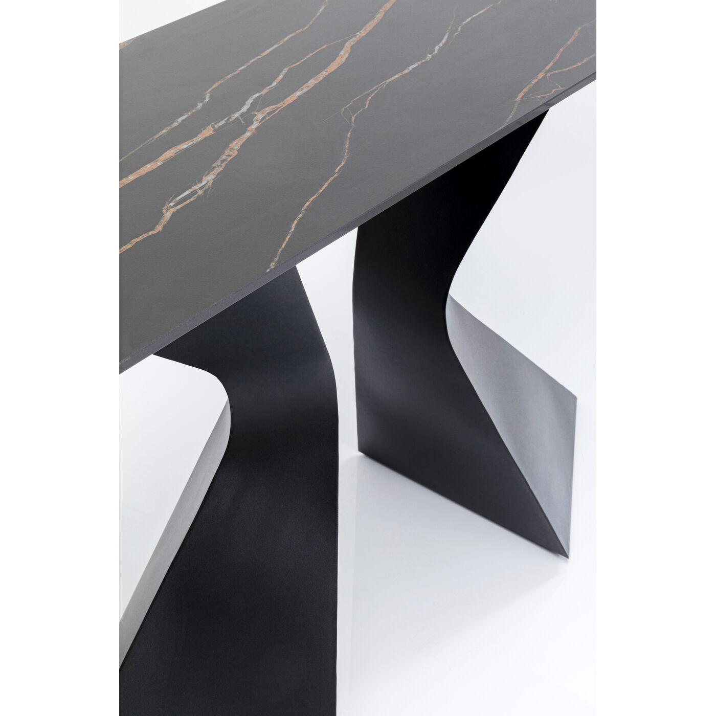 Консоль Gloria Black Keramik 140x81 см от KARE Design