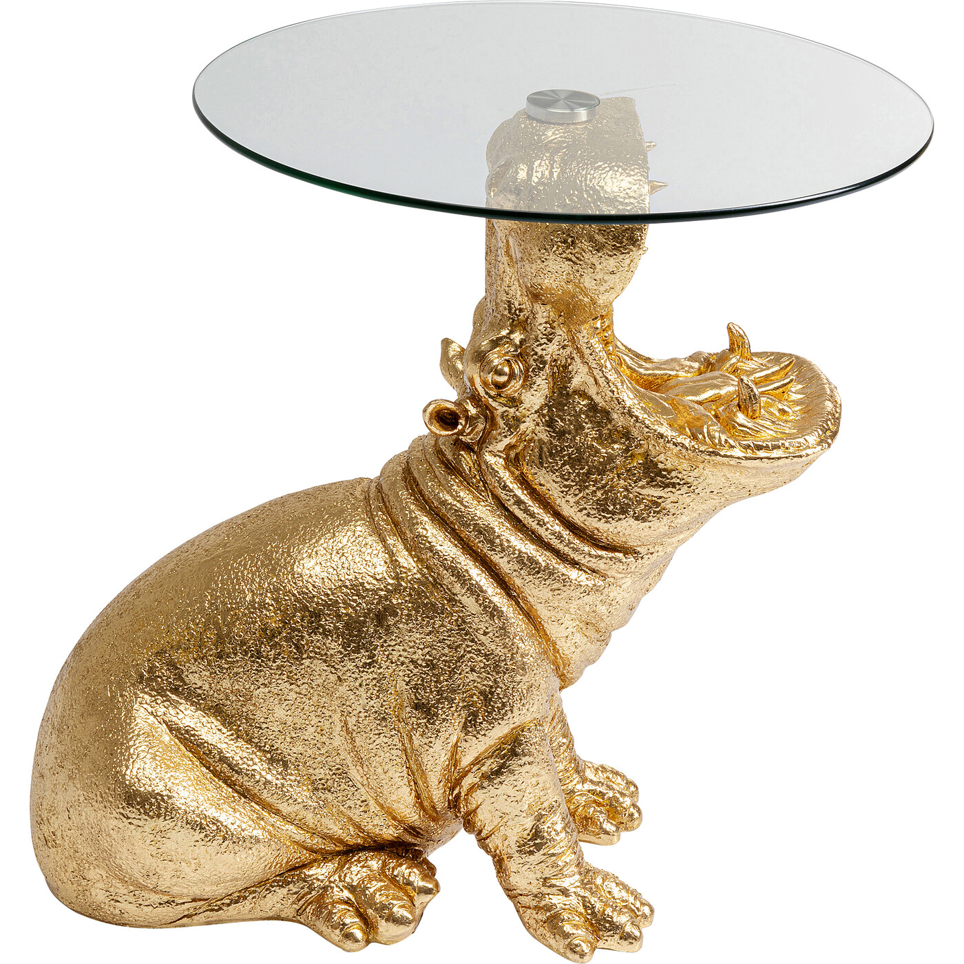 Стол приставной Sitting Rhino "Сидящий носорог" Ø48 см от KARE Design