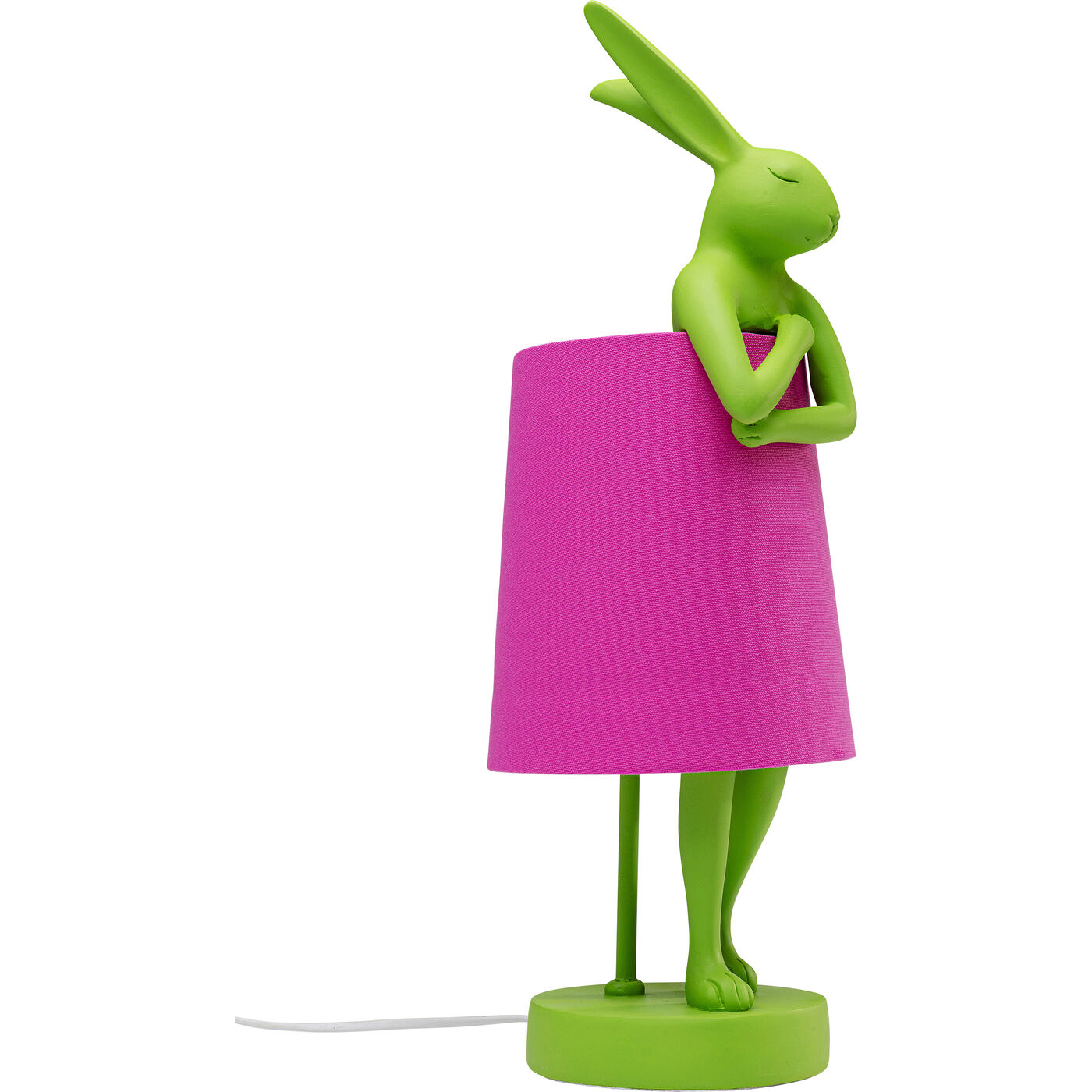 Светильник настольный Animal Rabbit Green/Pink 50cm от KARE Design