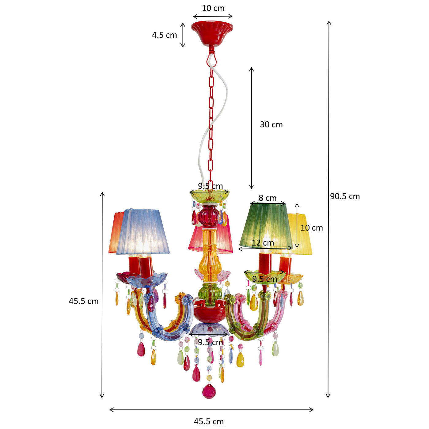 Светильник подвесной Starlight Shade 5-Branched от KARE Design