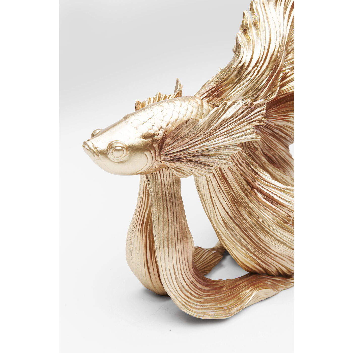 Фигура декоративная Betta Fish «Рыба петушок», Золотой малый от KARE Design