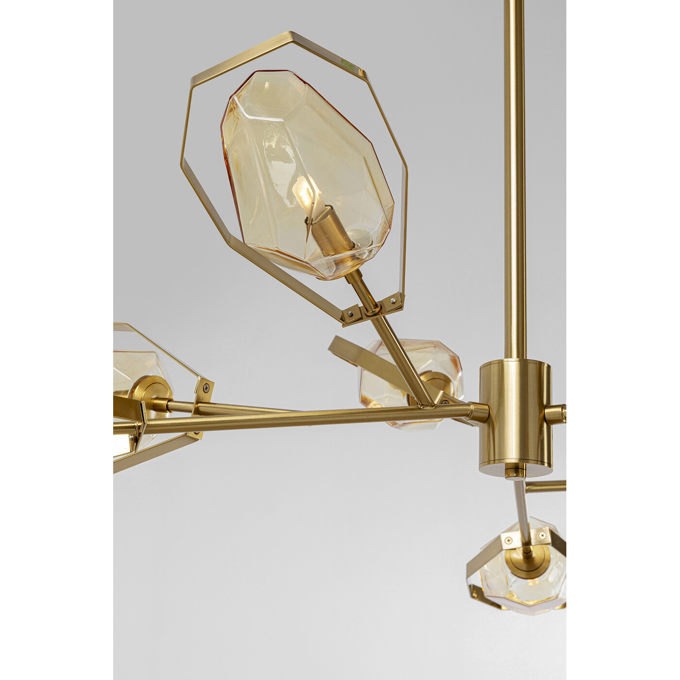 Светильник подвесной Diamond Fever Ufo Brass Ø106 см от KARE Design