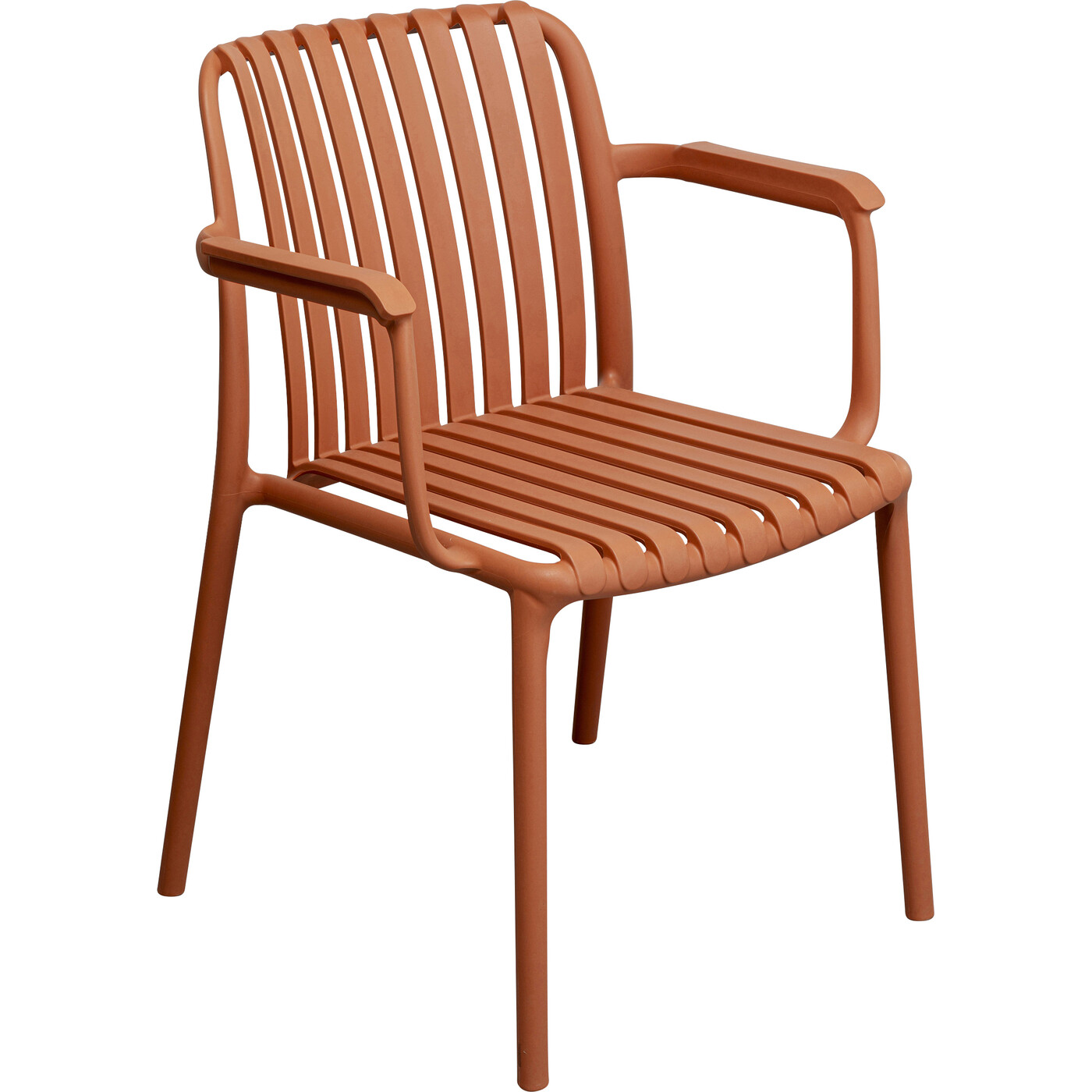 Стул с подлокотниками Porto Santo Terracotta от KARE Design