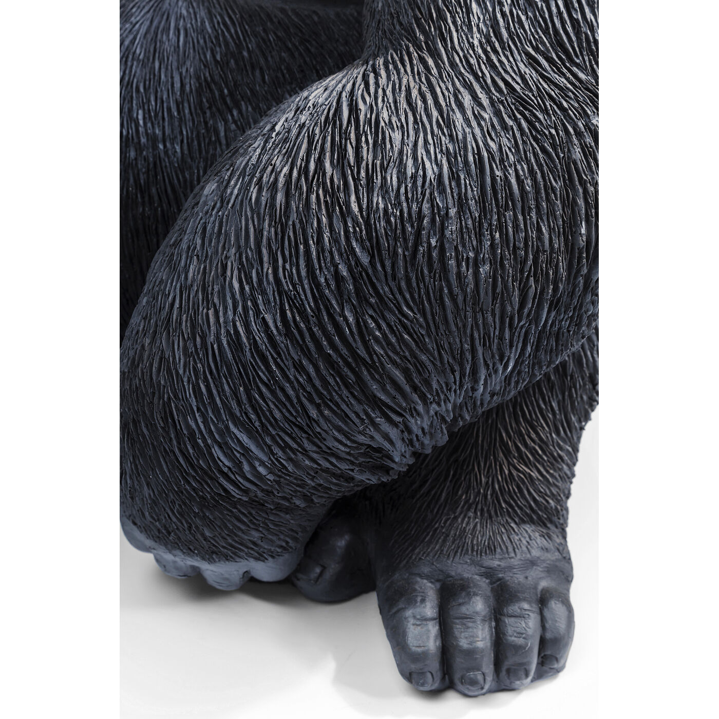 Фигура декоративная Monkey Gorilla Side XL «Горилла сбоку XL», Чёрный от KARE Design