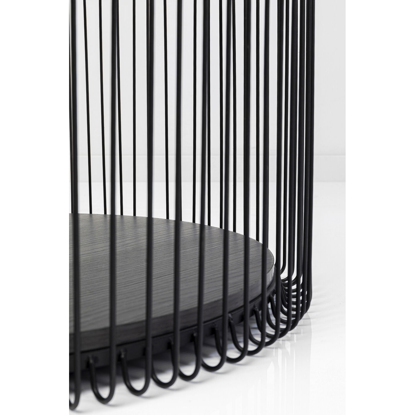 Стол кофейный Wire Double Black Wood (2 шт) от KARE Design