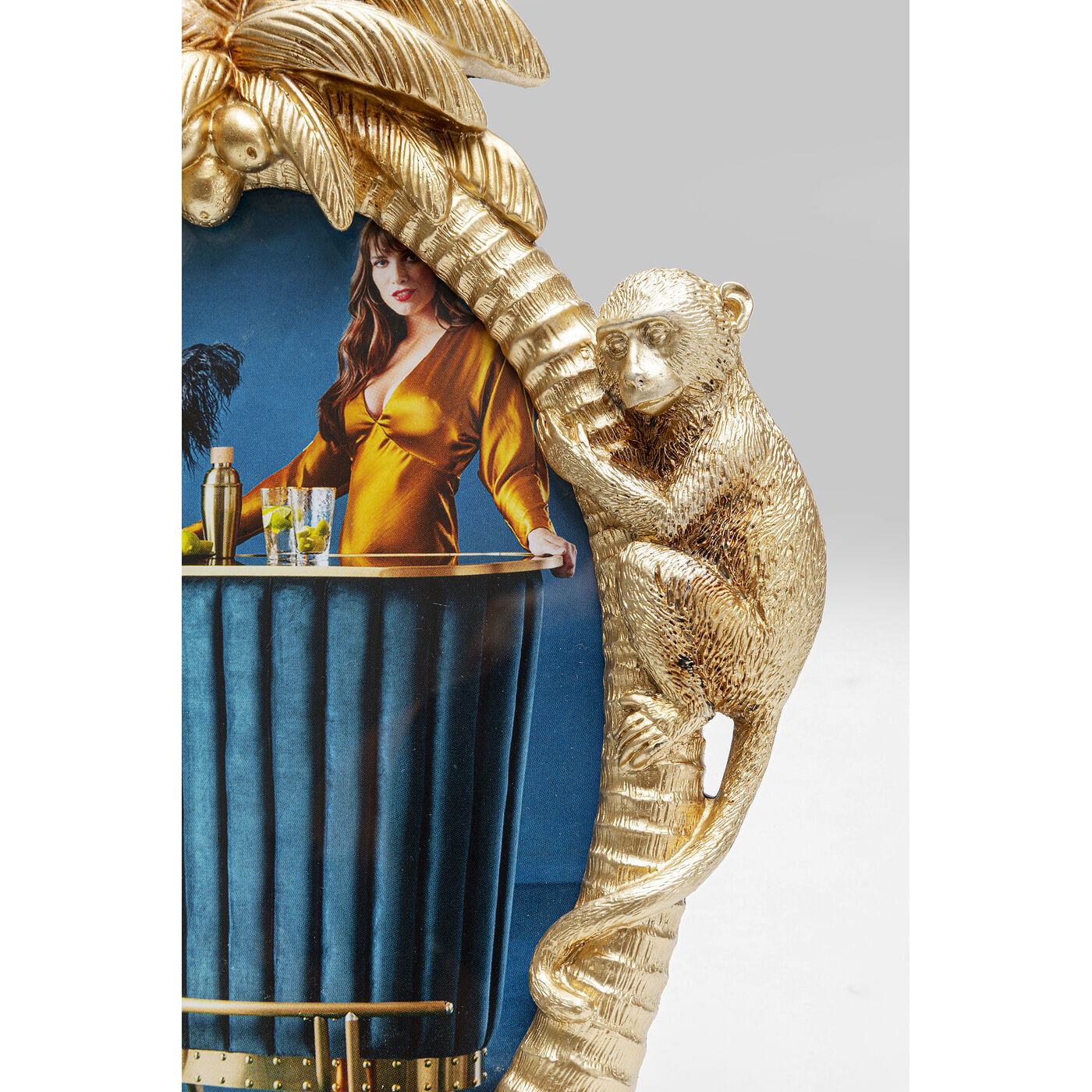 Фоторамка Climbing Monkey «Лазящая обезьяна» 17x26 см, Золотой от KARE Design