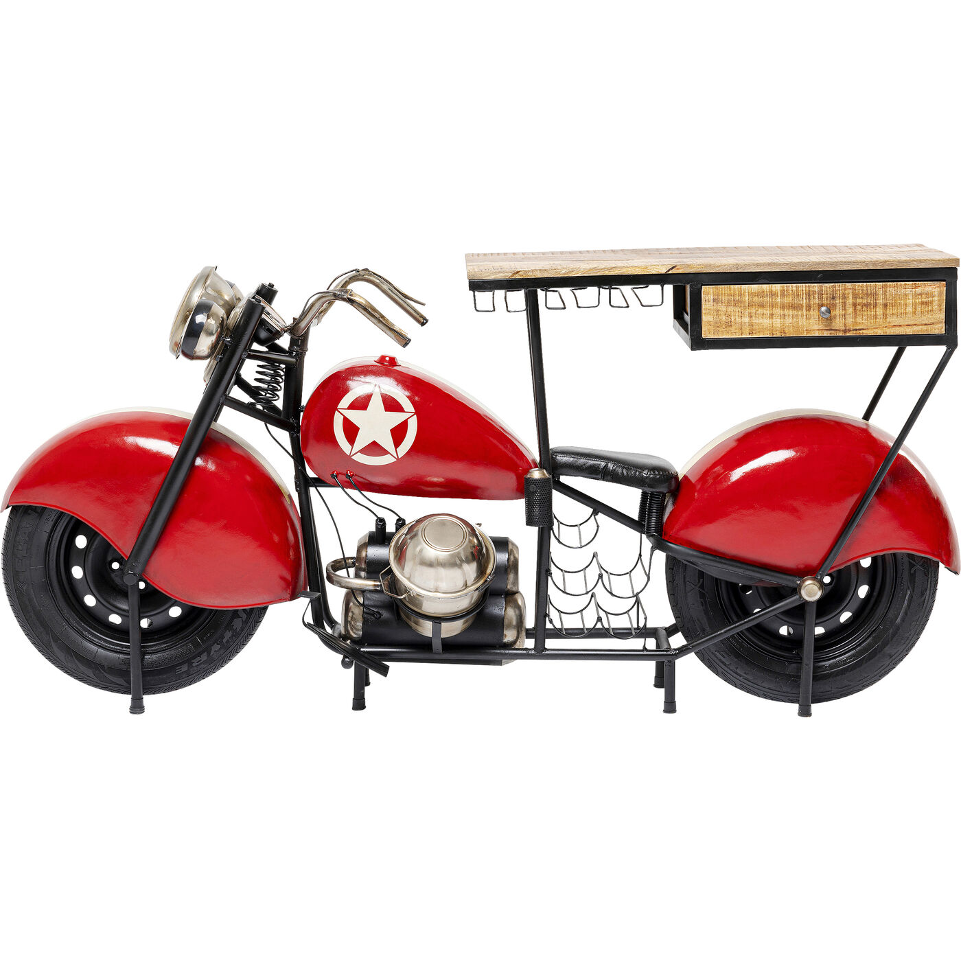 Барный шкаф Motorbike Red от KARE Design