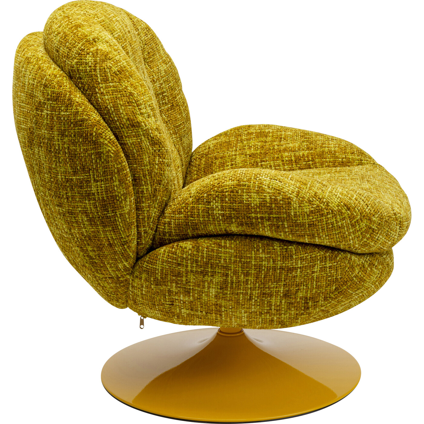Кресло вращающееся Cosy Yellow от KARE Design