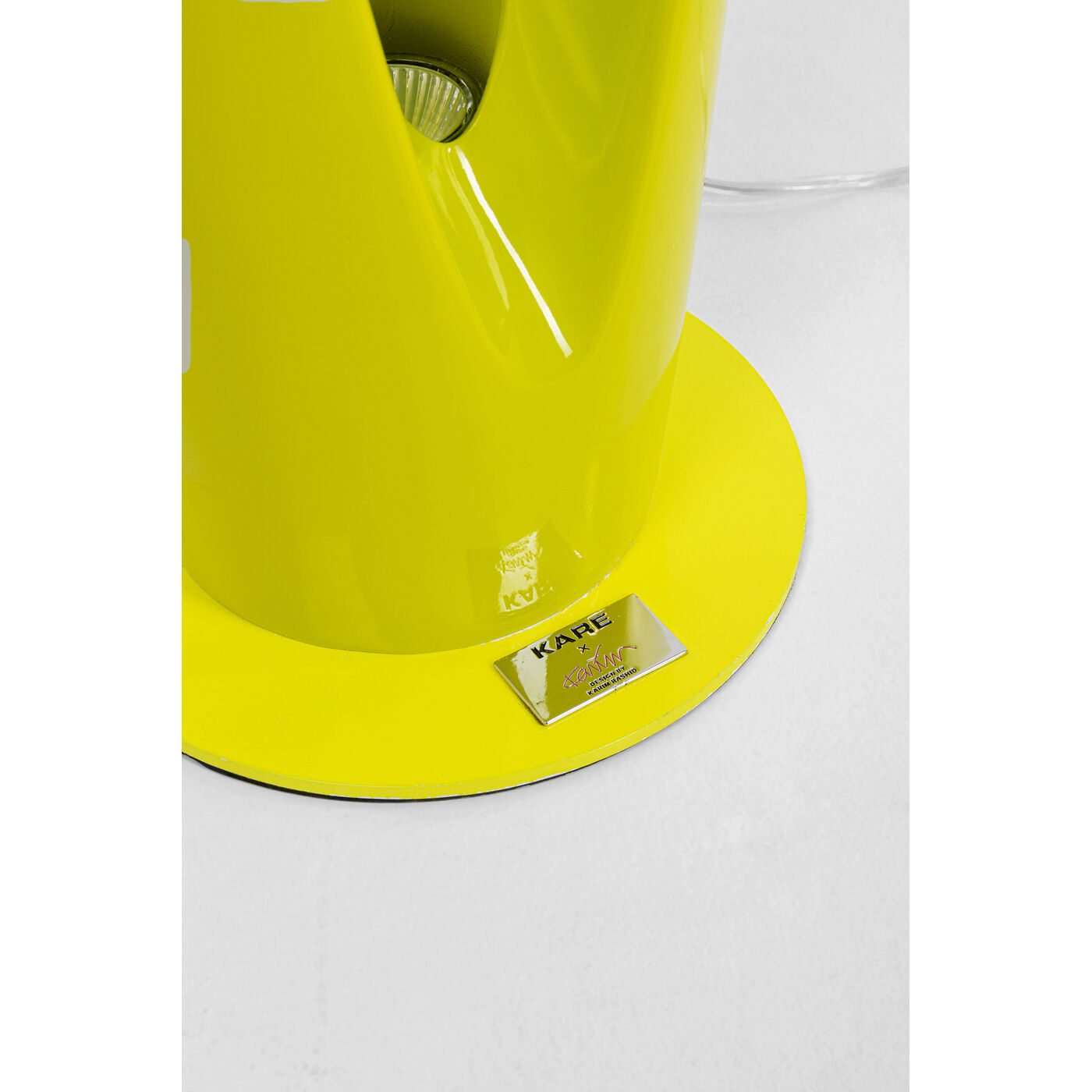 Светильник напольный  KARE x Karim Rashid Flow Flame Green 132 см от KARE Design