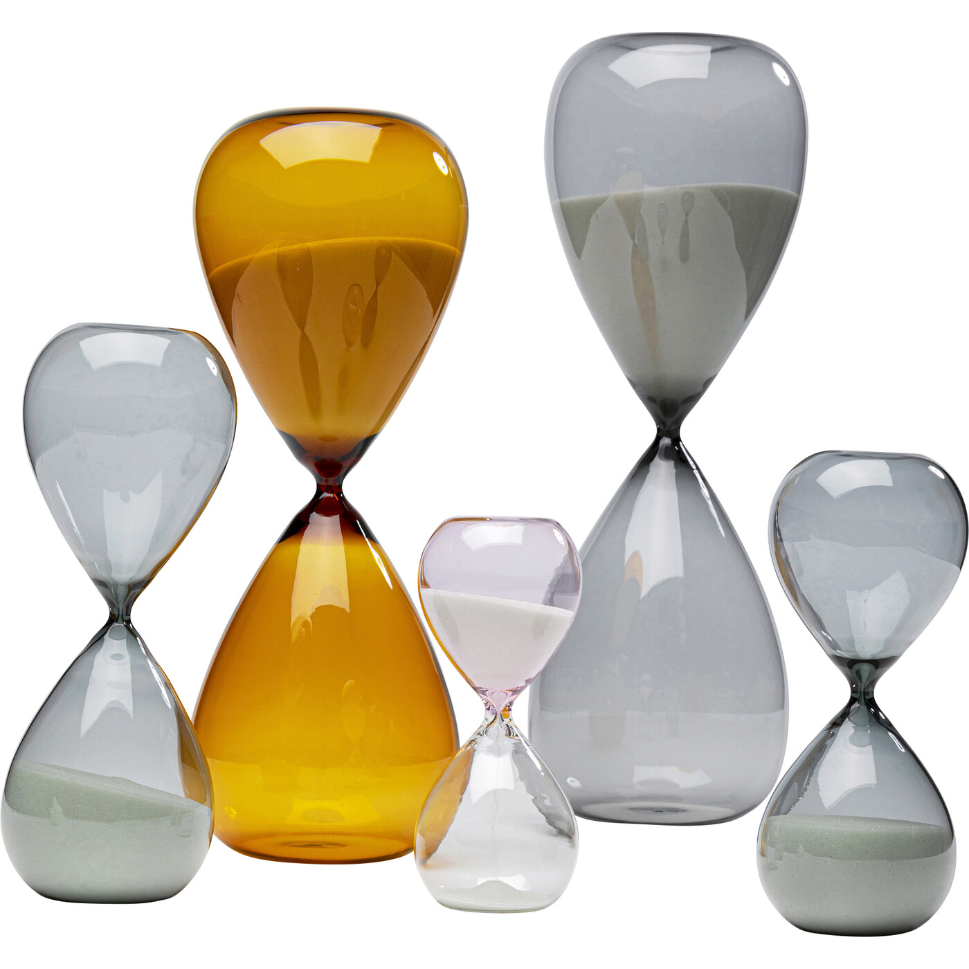 Песочные часы Clear «Прозрачные» 17 см от KARE Design