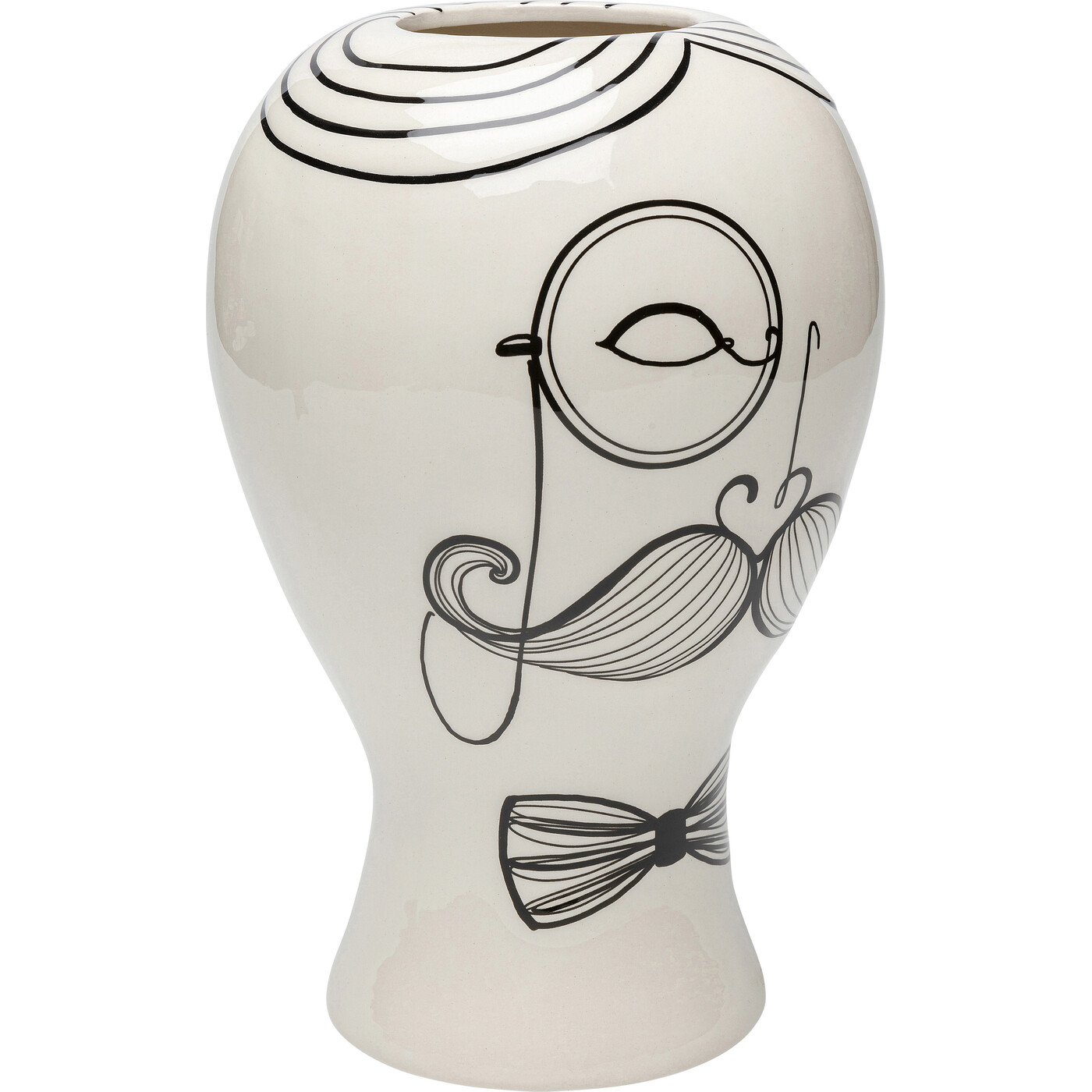 Ваза Drawn Men «Нарисованные мужчины» 30 см от KARE Design