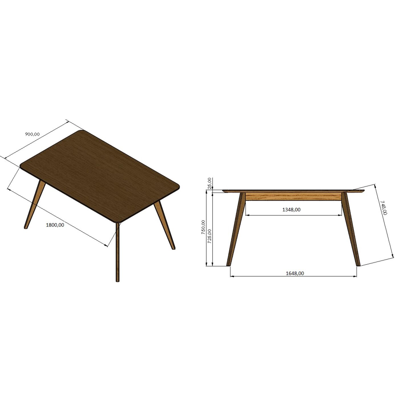 Стол Memo 180x90 см от KARE Design