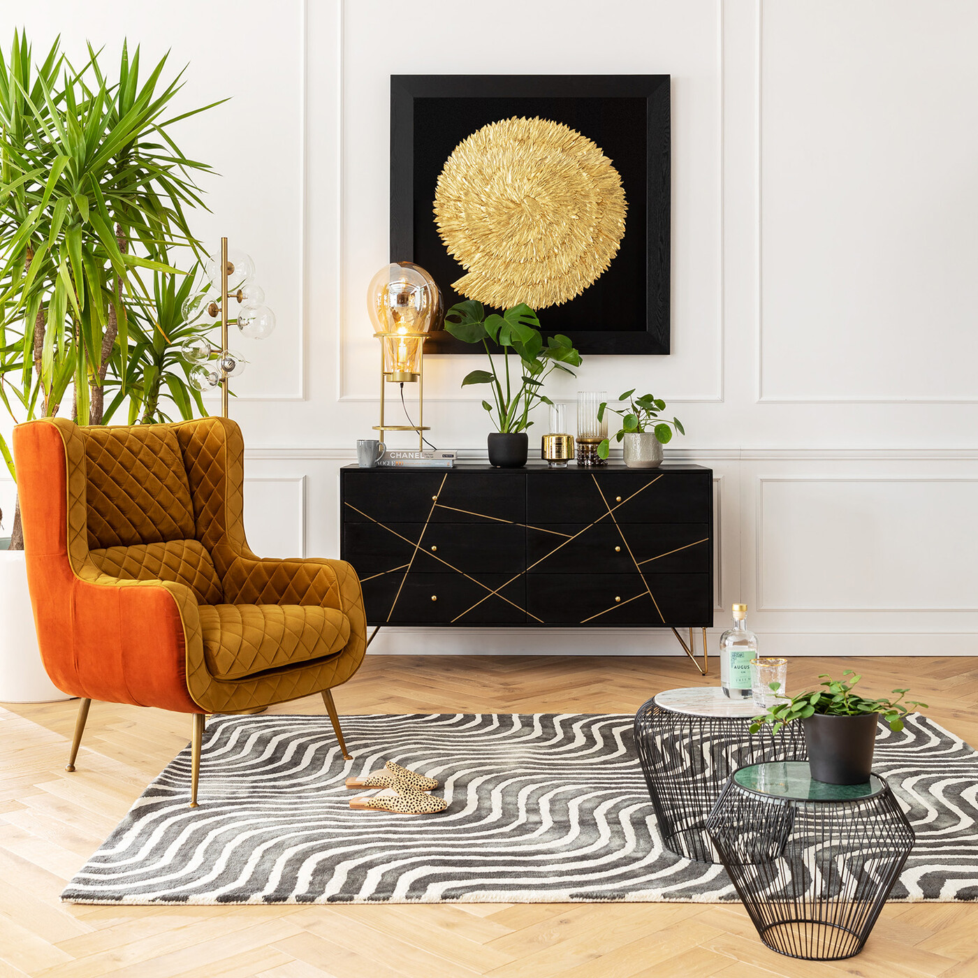 Комод Gold Vein от KARE Design