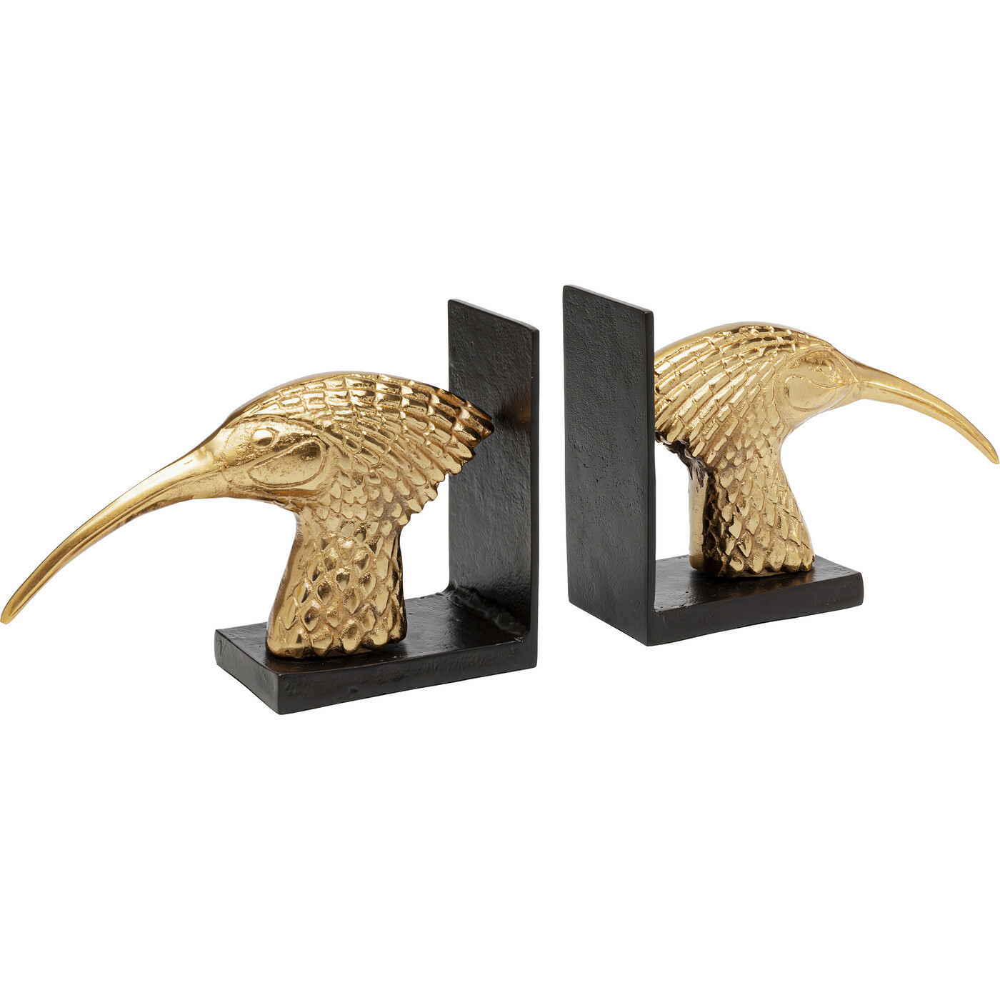 Держатель для книг Golden Bird «Золотая птица» (набор из 2 шт.) от KARE Design
