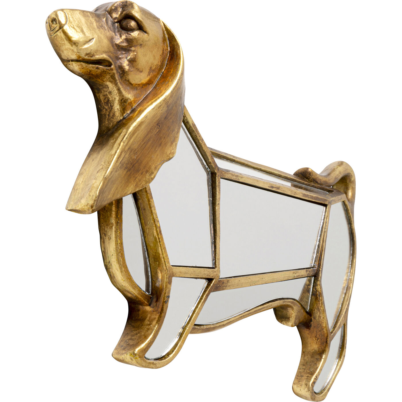 Украшение настенное Dog Зеркало 38x22cm от KARE Design