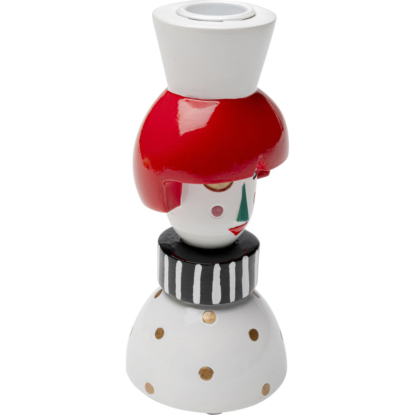 Подсвечник Madame Dots «Мадам в горошек» 16 см от KARE Design