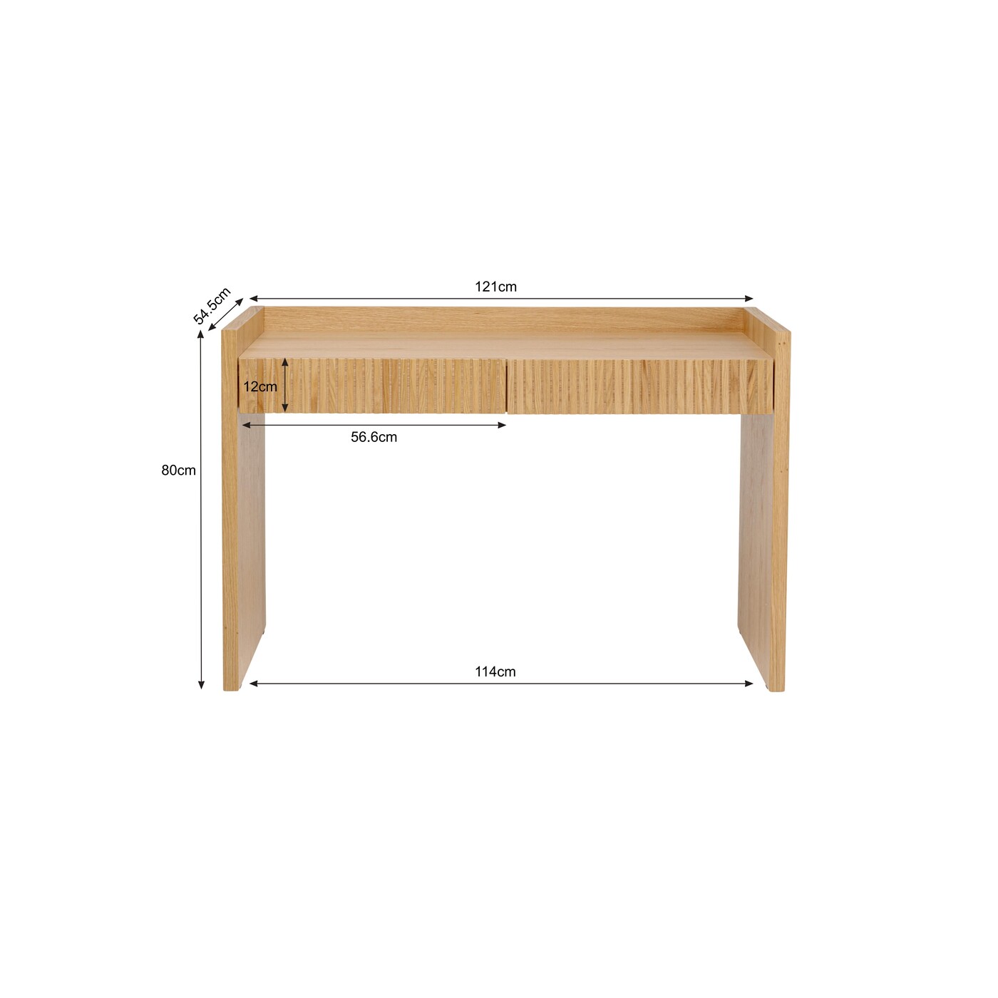 Стол письменный Brighton 121x80cm от KARE Design