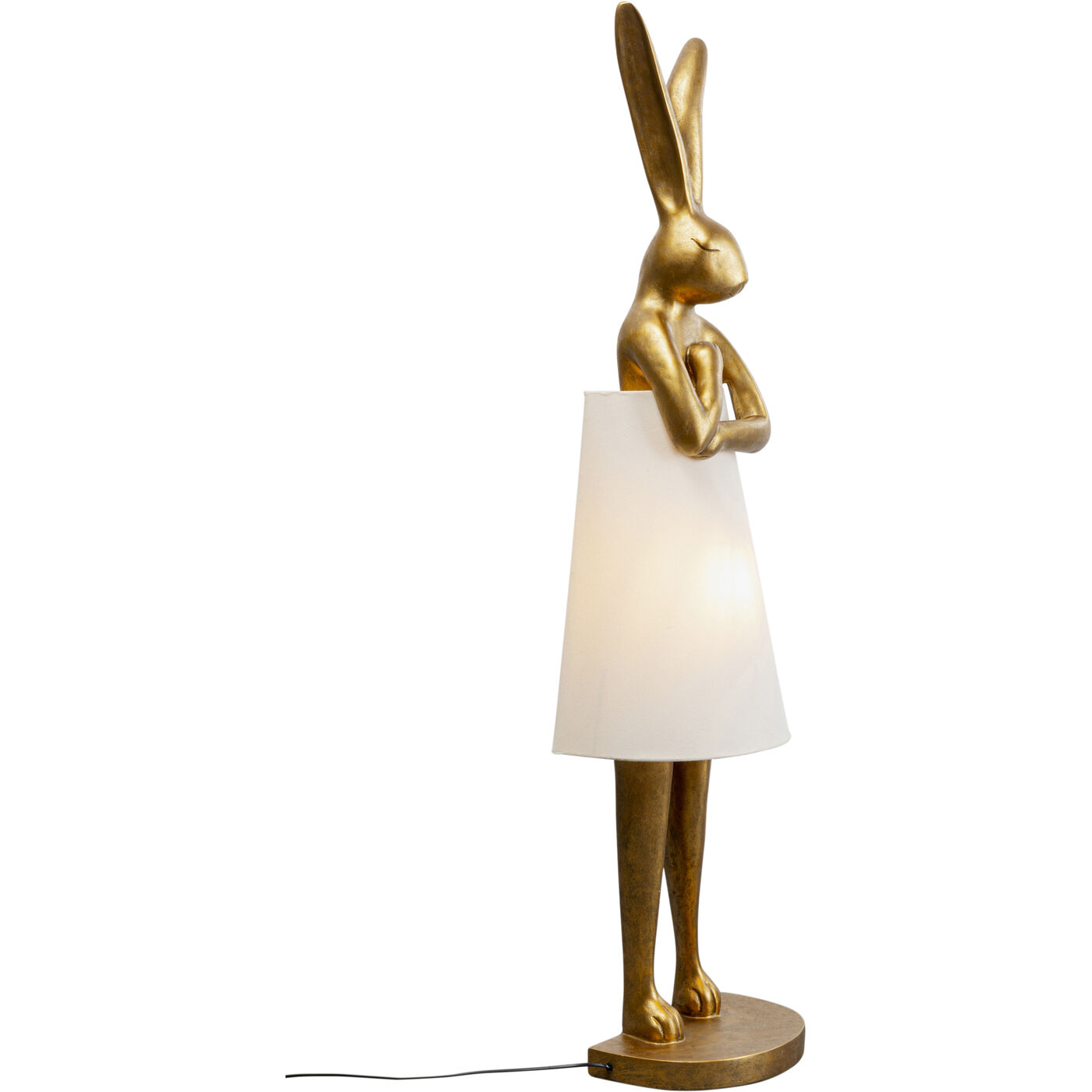 Светильник напольный Animal Rabbit Gold/White 150 см от KARE Design