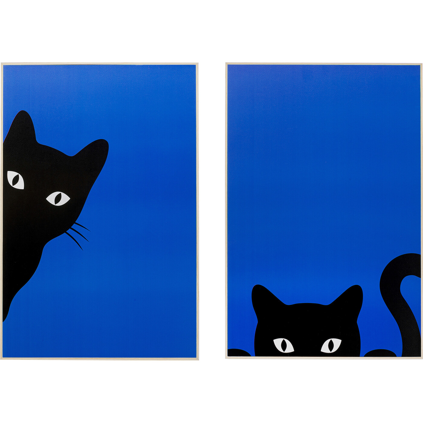 Картина в раме Ciao Gatto «Кошки» (2 шт) от KARE Design