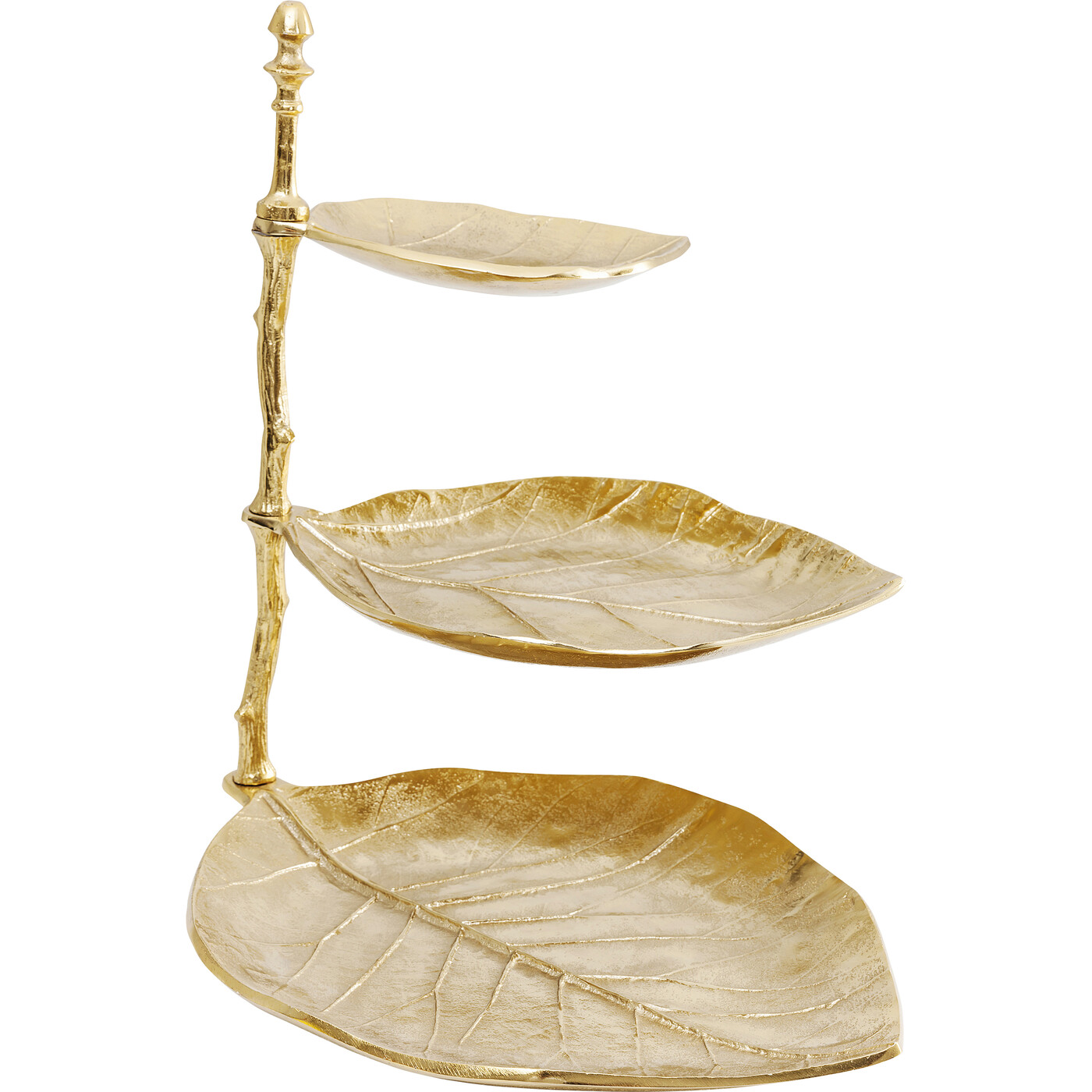 Этажерка декоративная Leaf «Лист», Золотой от KARE Design