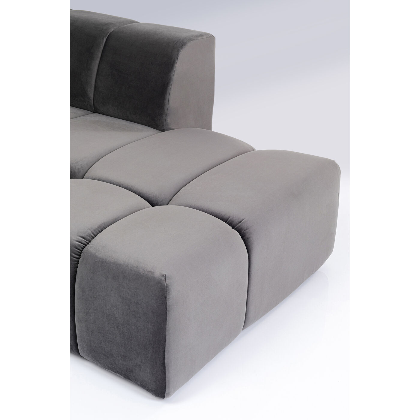 Диван угловой правосторонний Belami Grey Right от KARE Design