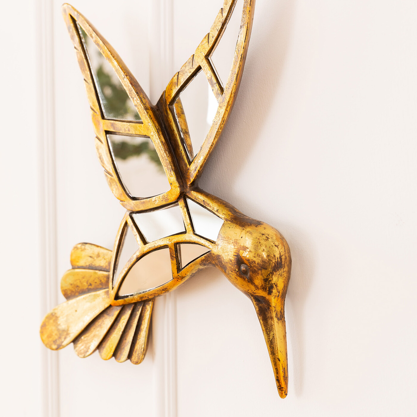 Объект настенный Hummingbird «Зеркальная колибри» 32 см от KARE Design