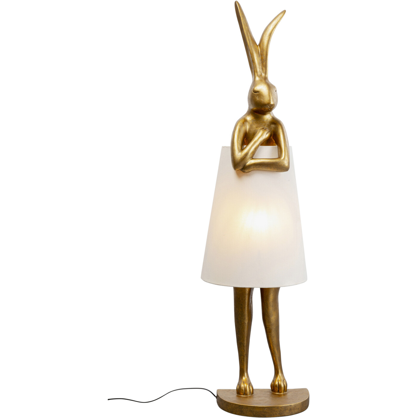 Светильник напольный Animal Rabbit Gold/White 150 см от KARE Design