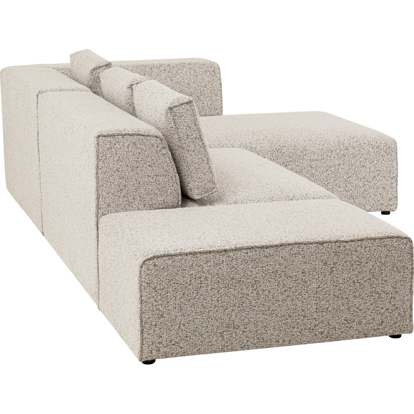 Диван правосторонний угловой Infinity Ottomane Machiato right от KARE Design