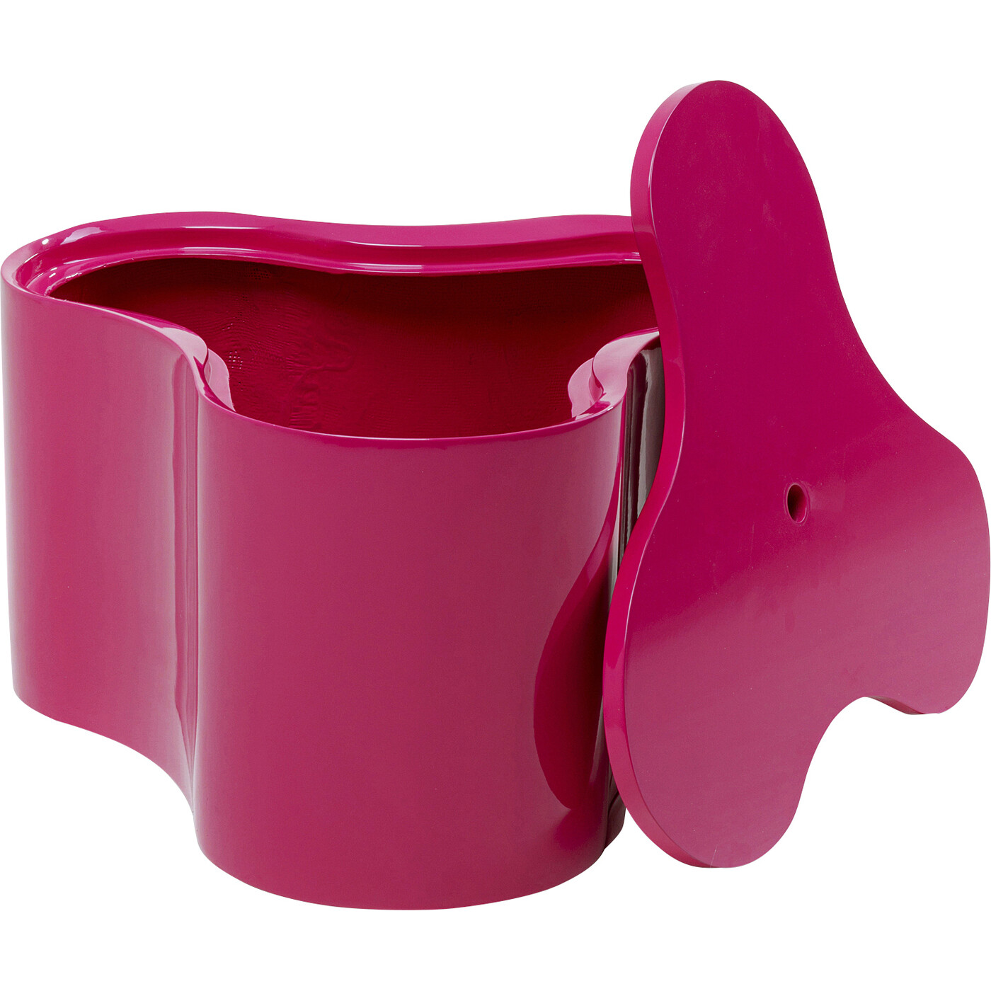 Стол приставной KARE x Karim Rashid Lotus Pink 35 см от KARE Design