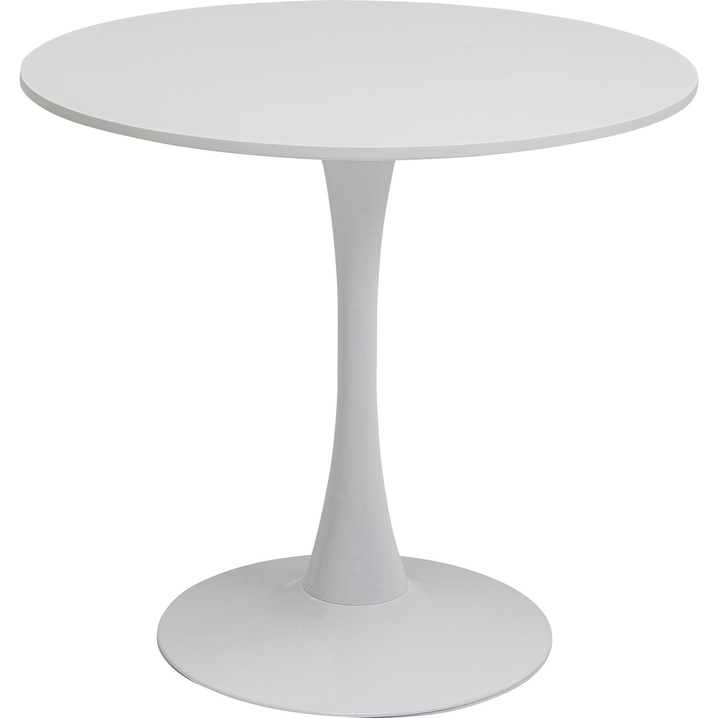 Стол Schickeria White Ø80 см от KARE Design