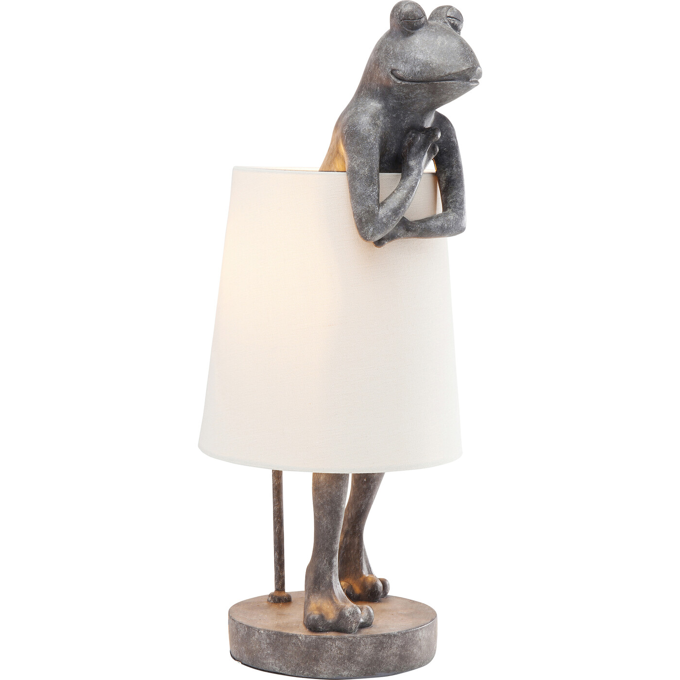 Светильник настольный "Лягушка" Animal Frog Grey от KARE Design