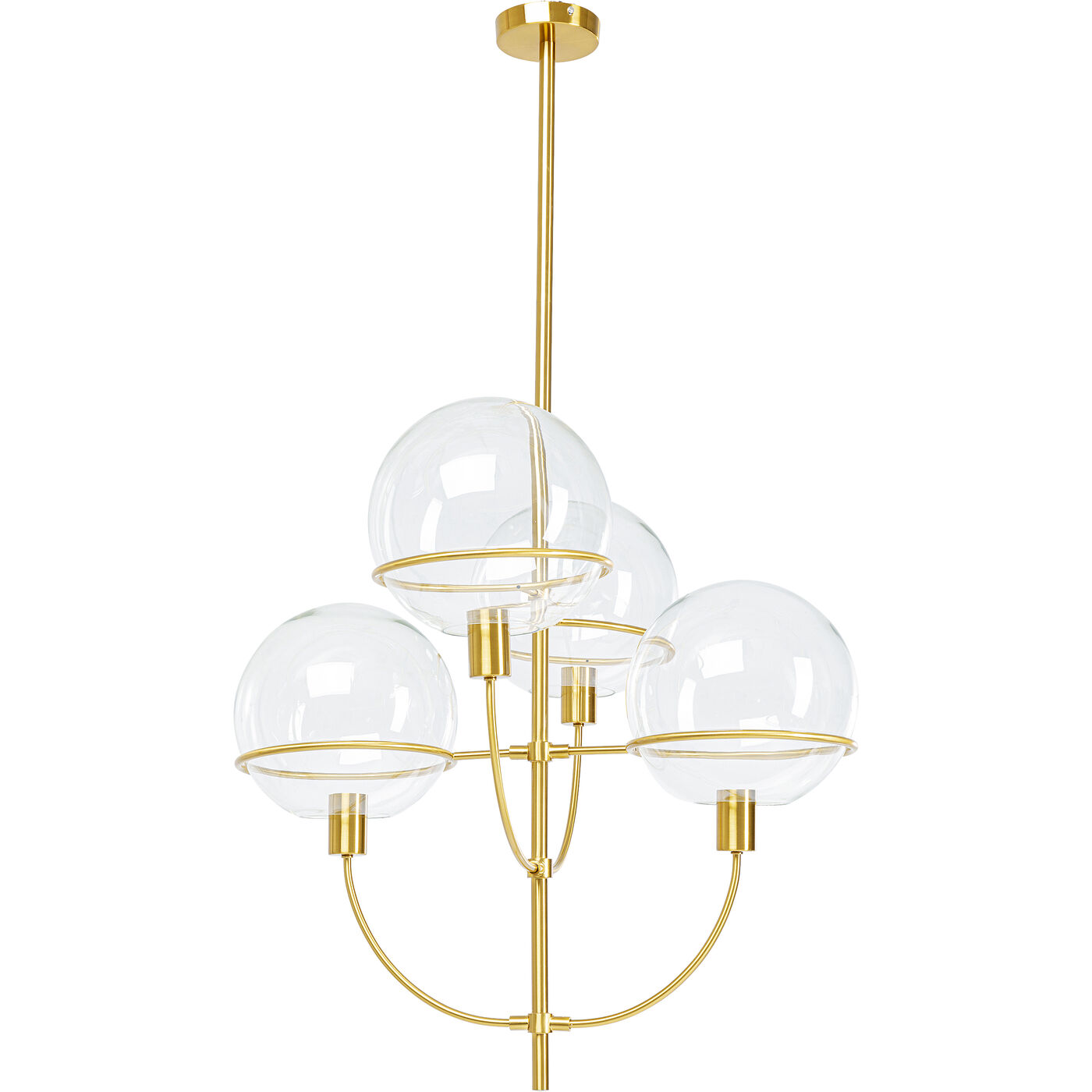 Светильник подвесной Lantern Brass Ø68см от KARE Design